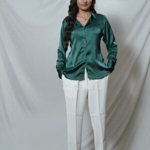 basic-green-satin-shirt