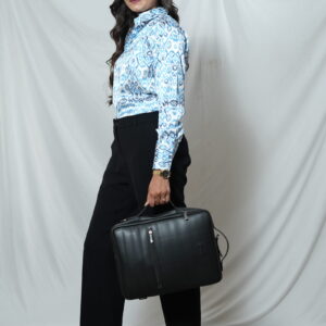 Pinkmink-Printed Satin Shirt