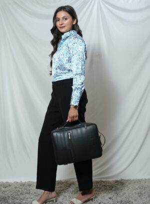 Pinkmink-Printed Satin Shirt